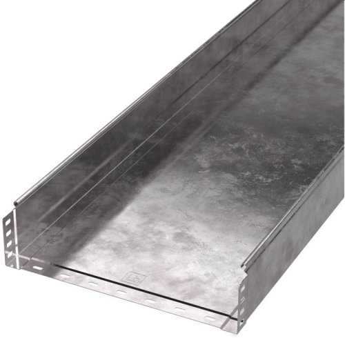 Лоток неперфорированный Промрукав Стандарт 400х100х3000 сталь 1,0мм фото Лоток неперфорированный Промрукав Стандарт 400х100х3000 сталь 1,0мм картинка